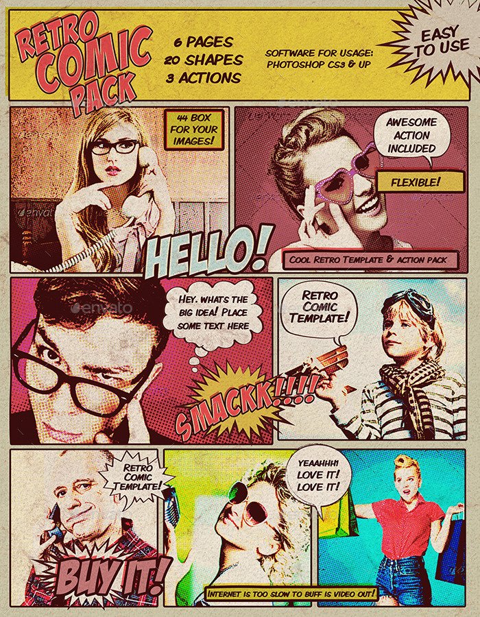 Comics Effect Tutorials PSDDude